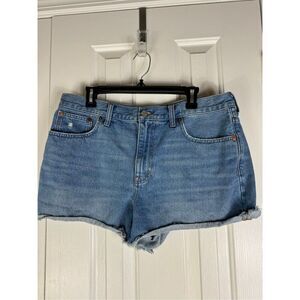 Madewell Womens Relaxed Denim Shorts Size 31